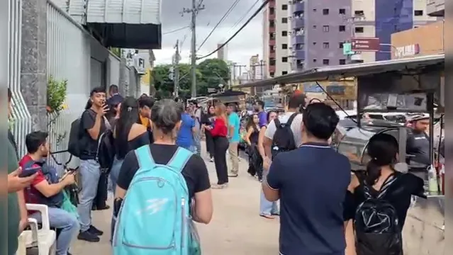 Imagem ilustrativa da notícia Bandidos armados assaltam faculdade no bairro de Nazaré, em Belém