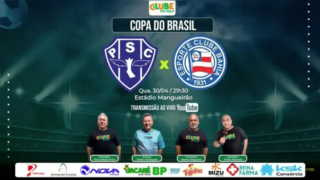 Imagem ilustrativa da notícia Tem Jogo no DOL e na Clube: ouça Paysandu x Bahia