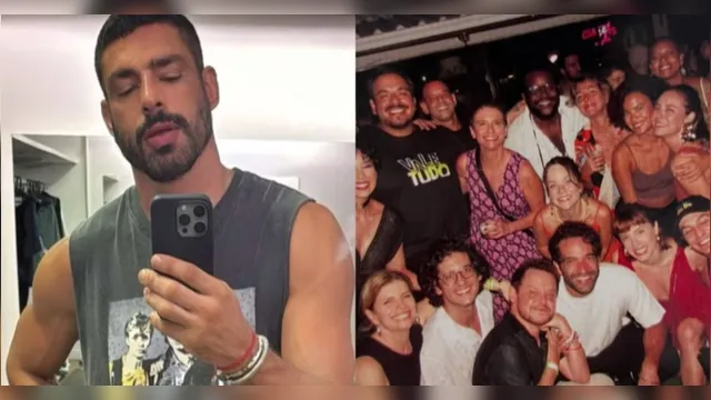 Imagem ilustrativa da notícia Sem Cauã Reymond, elenco de 'Vale Tudo' se reúne em festa no Rio