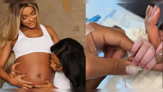 Imagem ilustrativa da notícia Nasce primeira filha de Brunna Gonçalves e Ludmilla, nos EUA
