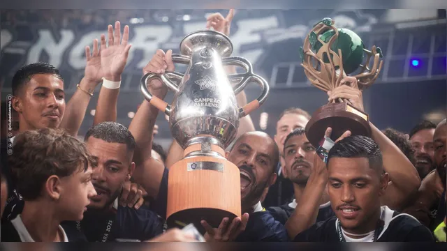 Imagem ilustrativa da notícia Veja as fotos da festa azulina após título do Parazão 2025