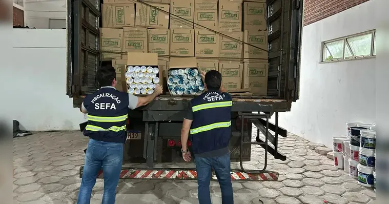 Imagem ilustrativa da notícia Sefa apreende mercadorias no valor de R$ 58 mil em Cachoeira do Piriá