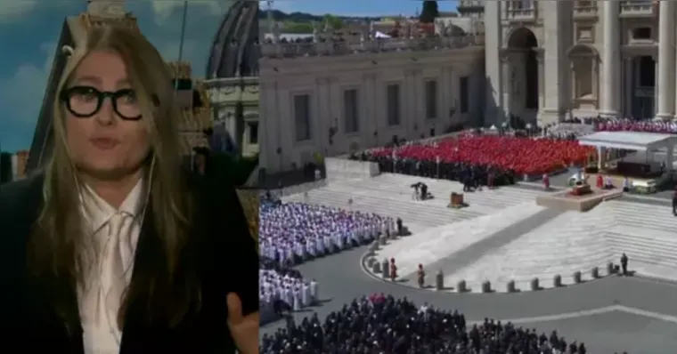 Imagem ilustrativa da notícia Ilze Scamparini não desce do telhado nem para funeral do papa