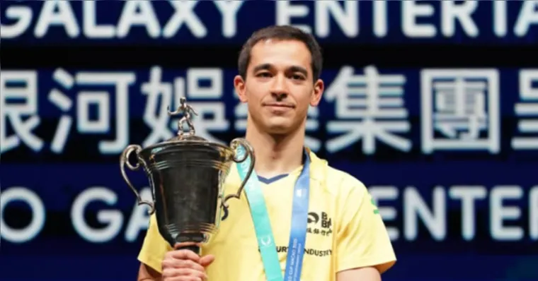 Imagem ilustrativa da notícia Hugo Calderano vence chinês e vai à final do Mundial de Tênis de Mesa