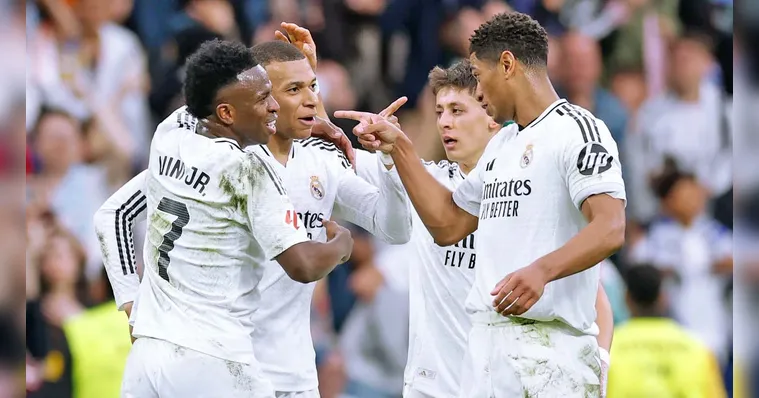 Imagem ilustrativa da notícia Real bate Celta com dois de Mbappé e adia definição de Ancelotti