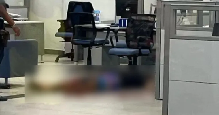 Imagem ilustrativa da notícia Homem discute com gerente e é morto por segurança de banco