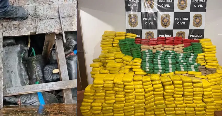Imagem ilustrativa da notícia Polícia apreende 2 toneladas de drogas no Pará; carga vale R$ 33 milhões