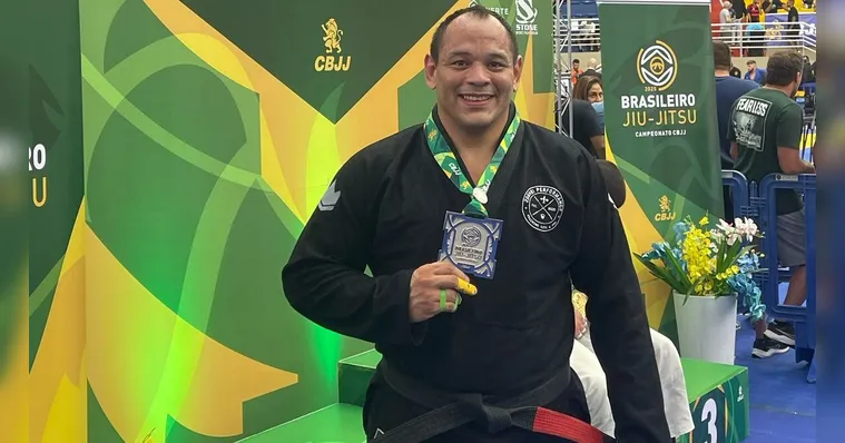 Imagem ilustrativa da notícia Atleta paraense é vice-campeão brasileiro de Jiu-Jitsu
