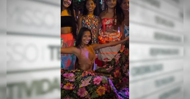 Imagem ilustrativa da notícia Mell Muzillo grava cenas em Alter do Chão, no Pará