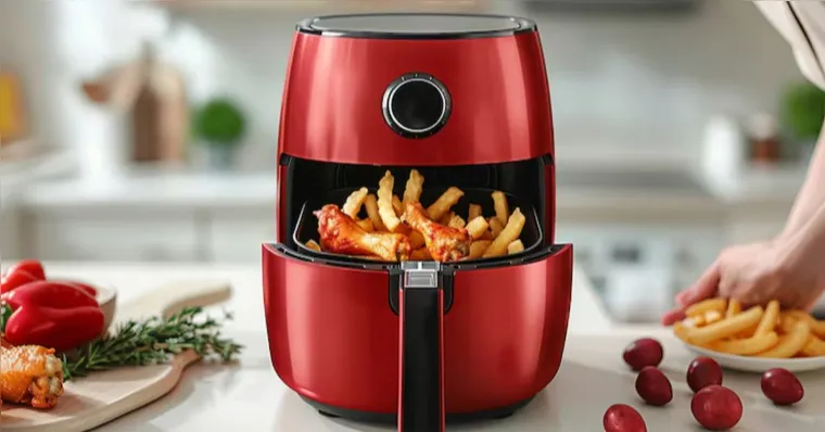 Imagem ilustrativa da notícia Aprenda a deixar sua Air Fryer limpa e bem conservada!