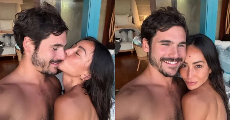Imagem ilustrativa da notícia Nicolas Prattes e Sabrina Sato sensualizam e chamam atenção