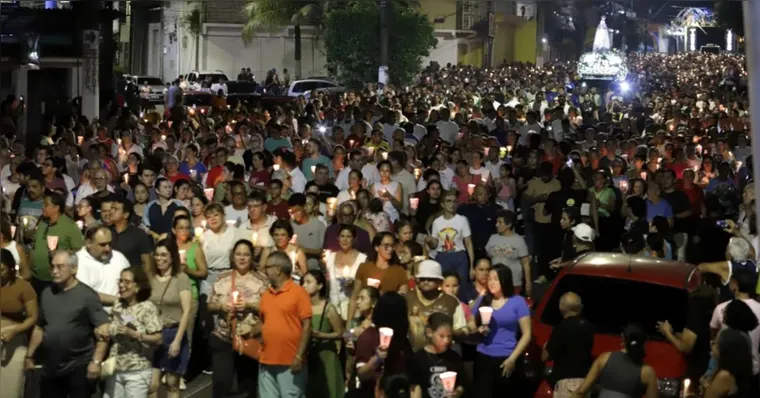 Imagem ilustrativa da notícia Procissão de Nossa Senhora de Fátima ilumina ruas em Belém