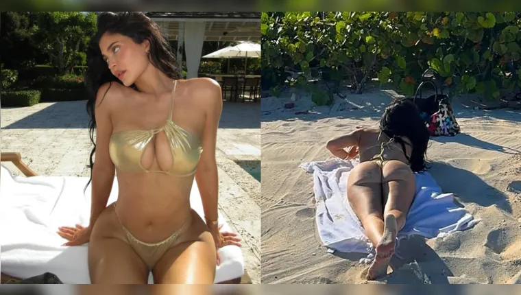 Imagem ilustrativa da notícia Kylie Jenner empina o bumbum e recebe 3 milhões de likes