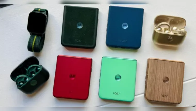 Imagem ilustrativa da notícia Motorola lança celulares dobráveis com IA no Brasil