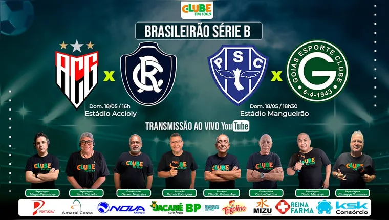 Imagem ilustrativa da notícia Tem Jogo no DOL e na Clube: ouça os jogos de Remo e Paysandu