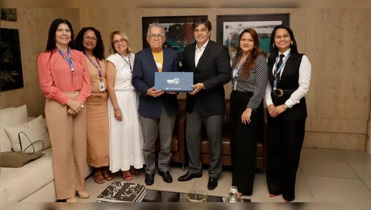 Imagem ilustrativa da notícia Presidente da Fecomércio visita Grupo RBA e divulga 'Semana S'