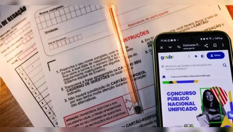 Imagem ilustrativa da notícia CNU 2025: 66 vagas para órgãos federais no Pará e iniciais de até R$ 16 mil