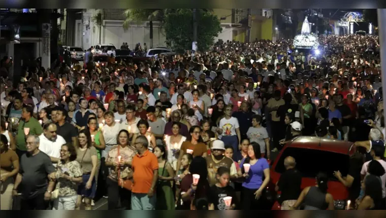 Imagem ilustrativa da notícia Procissão de Nossa Senhora de Fátima ilumina ruas em Belém