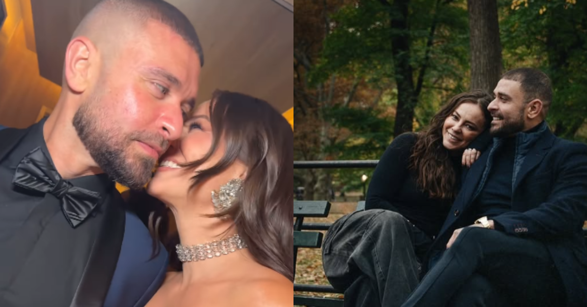 A atriz dedicou um vídeo ao cantor com quem vive desde 2021