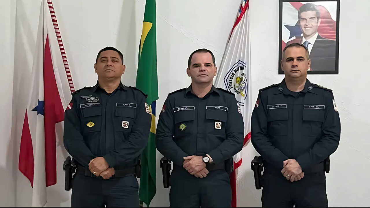 Coronel Batista vai comandar o CPR VI em Paragominas,  coronel Gledson vai chefiar o CPR II em Marabá e coronel Dayvid lidera o CPR XIV em Parauapebas