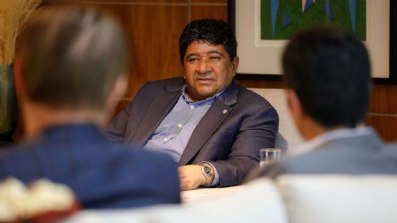 Presidente da CBF, Ednaldo Rodrigues