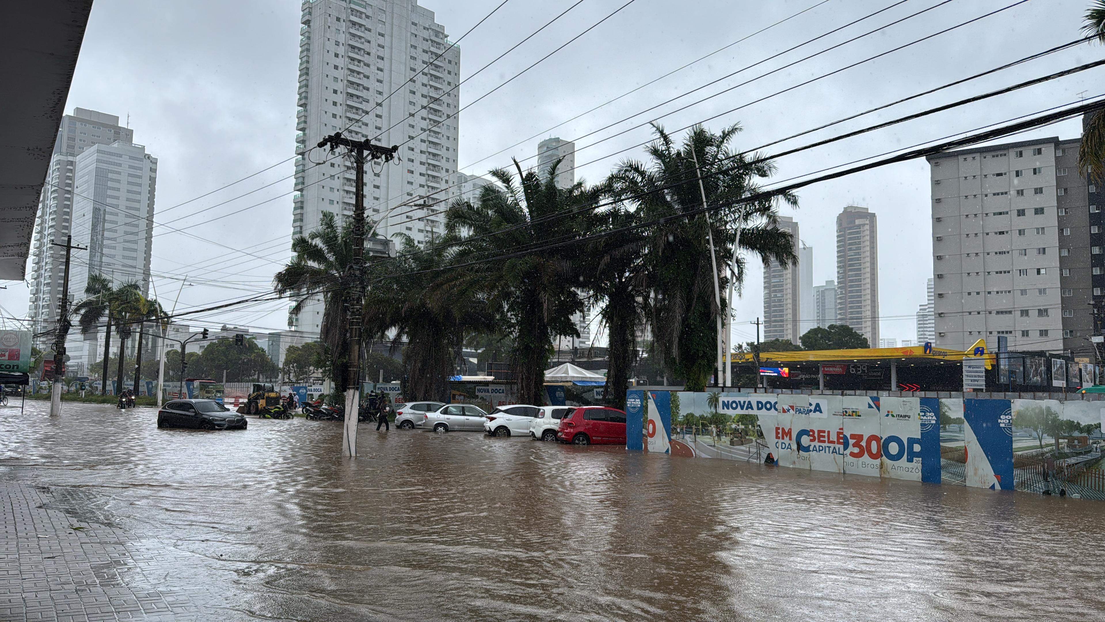 Previsão de maré alta em Belém nesta segunda