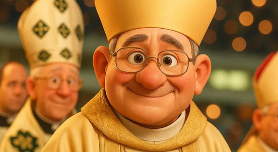 Imagem ilustrativa da notícia: Círio, Papa e mais: Arquidiocese de Belém encanta ao entrar na trend Pixar