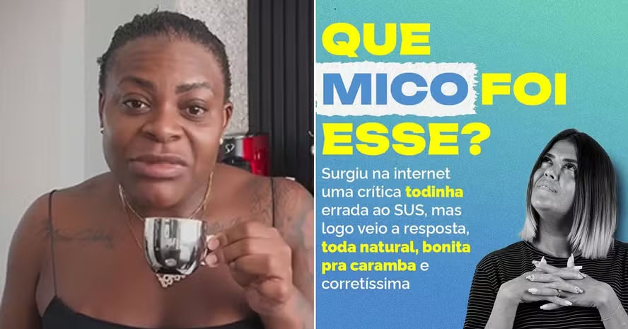 A "invertida" gerou muitos comentários na internet.