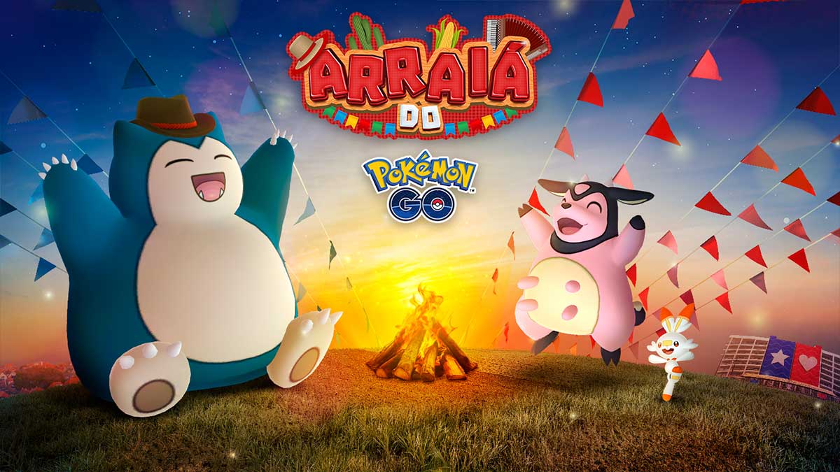Imagem ilustrativa da notícia: Pokémon GO celebra Festa Junina com Arraiá especial ingame