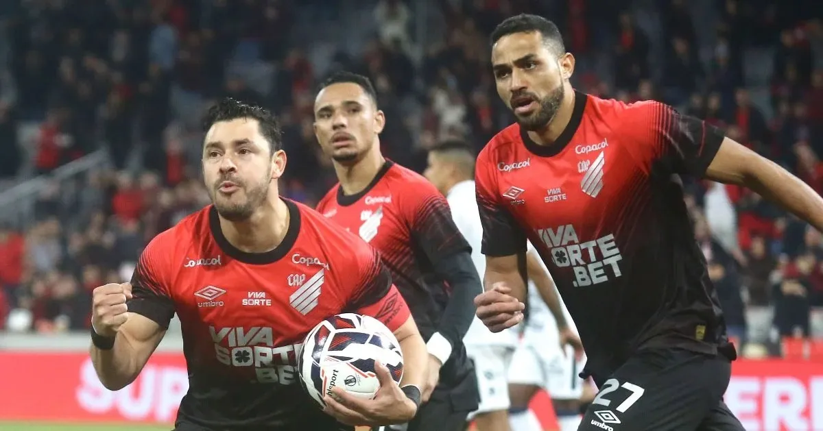 Furacão virou aos 45 minutos do segundo tempo