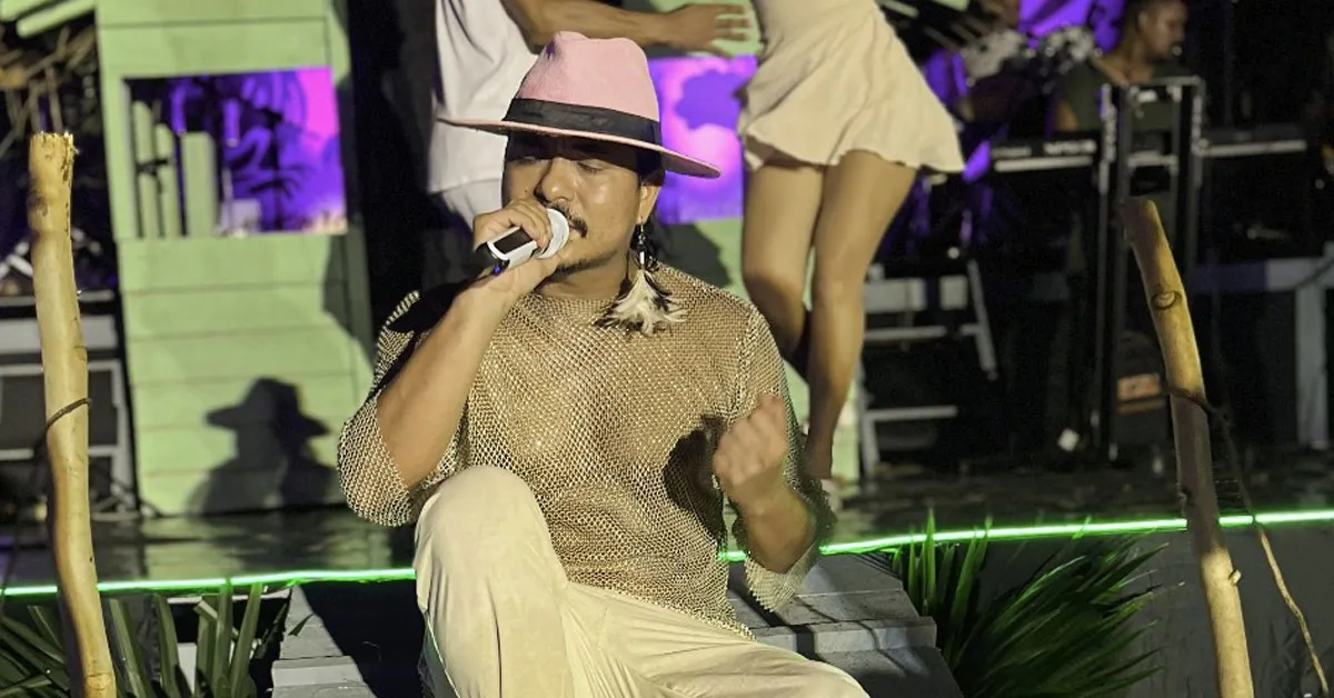 Walder Wolf grava primeiro set audiovisual do álbum "Baile Amazônico" em cenário imersivo na floresta de Cametá