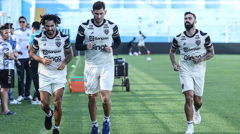 Benítez, Quintana e Matheus Vargas seguem em tratamento de recuperação para retorno aos jogos do Papão