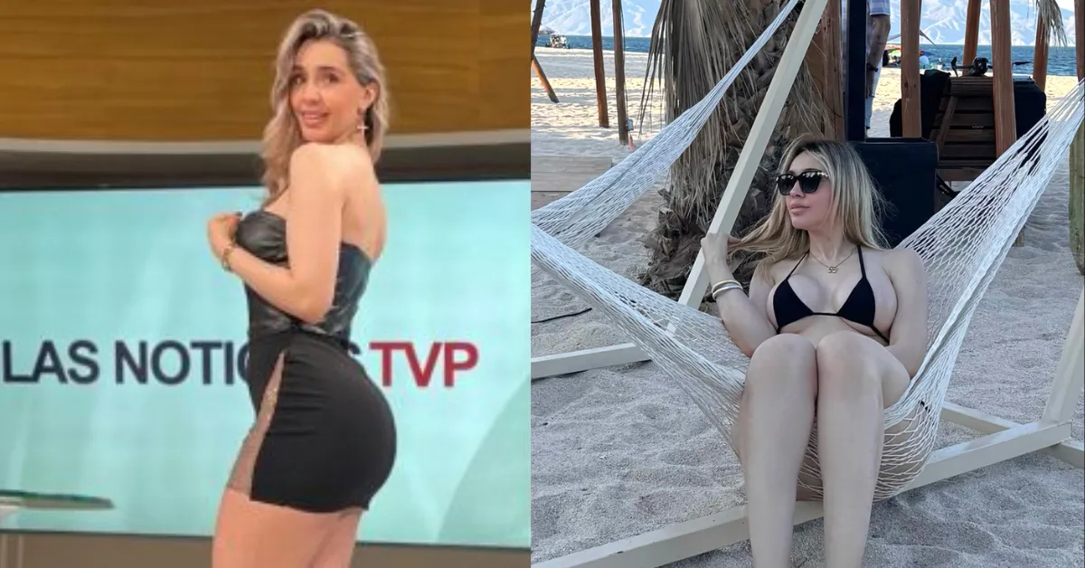 Marisol Dovala, de 31 anos, posa de biquíni fio-dental na praia e movimenta as redes sociais com elogios