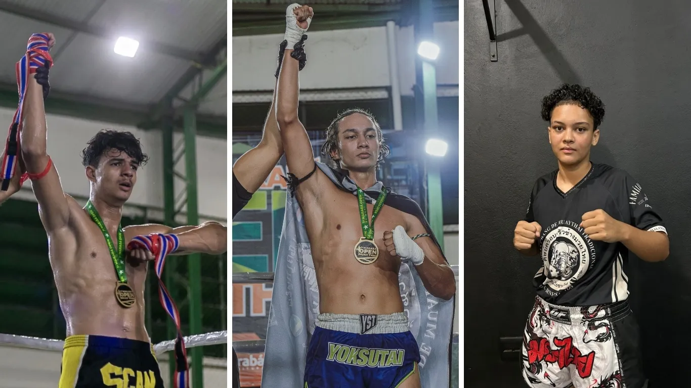 Matheus Silva, de 19 anos, João Victor, 17 anos e
Rute Helen, de 16 anos, representarão Brasil no evento.
