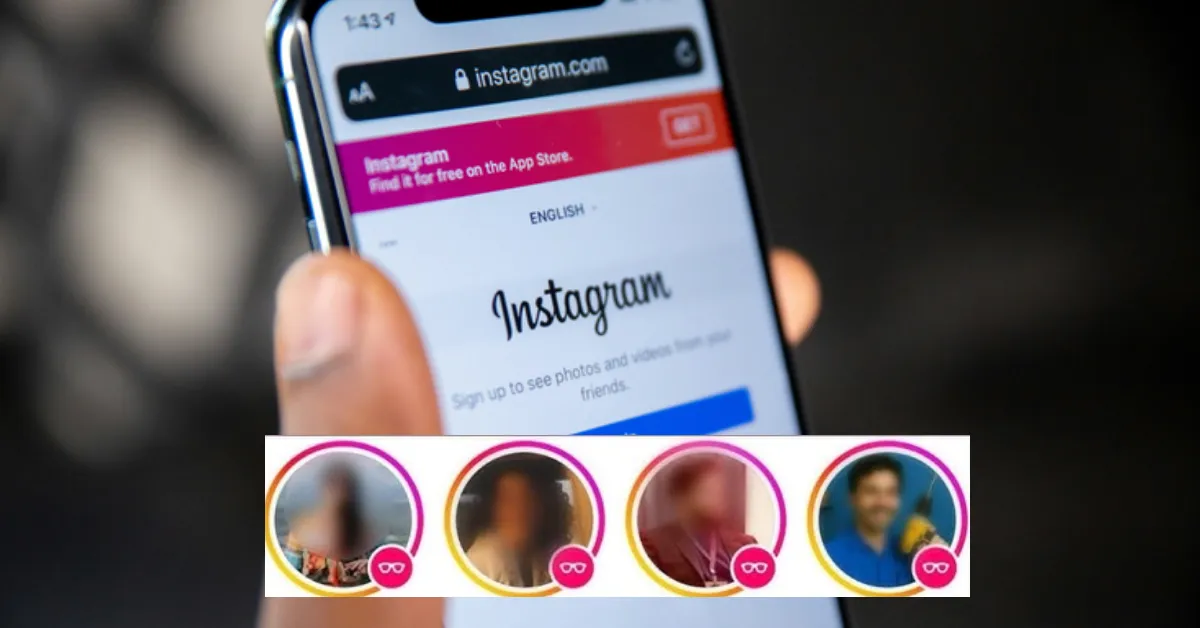 Símbolo de óculos no Instagram gera curiosidade entre internautas, mas recurso já existe desde 2021.