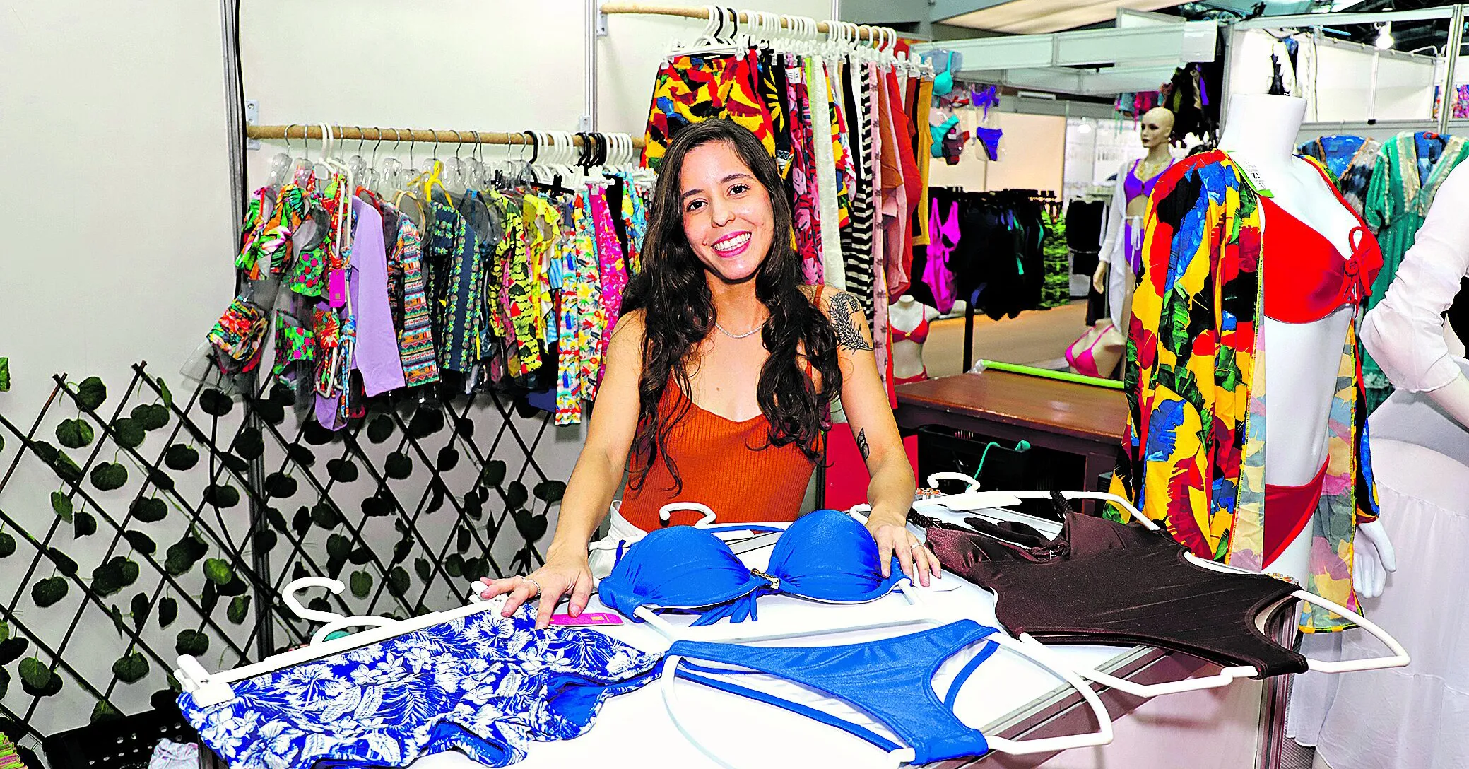 Marina Nobre é de Fortaleza e participa como expositora pela quarta vez no evento em Belém.