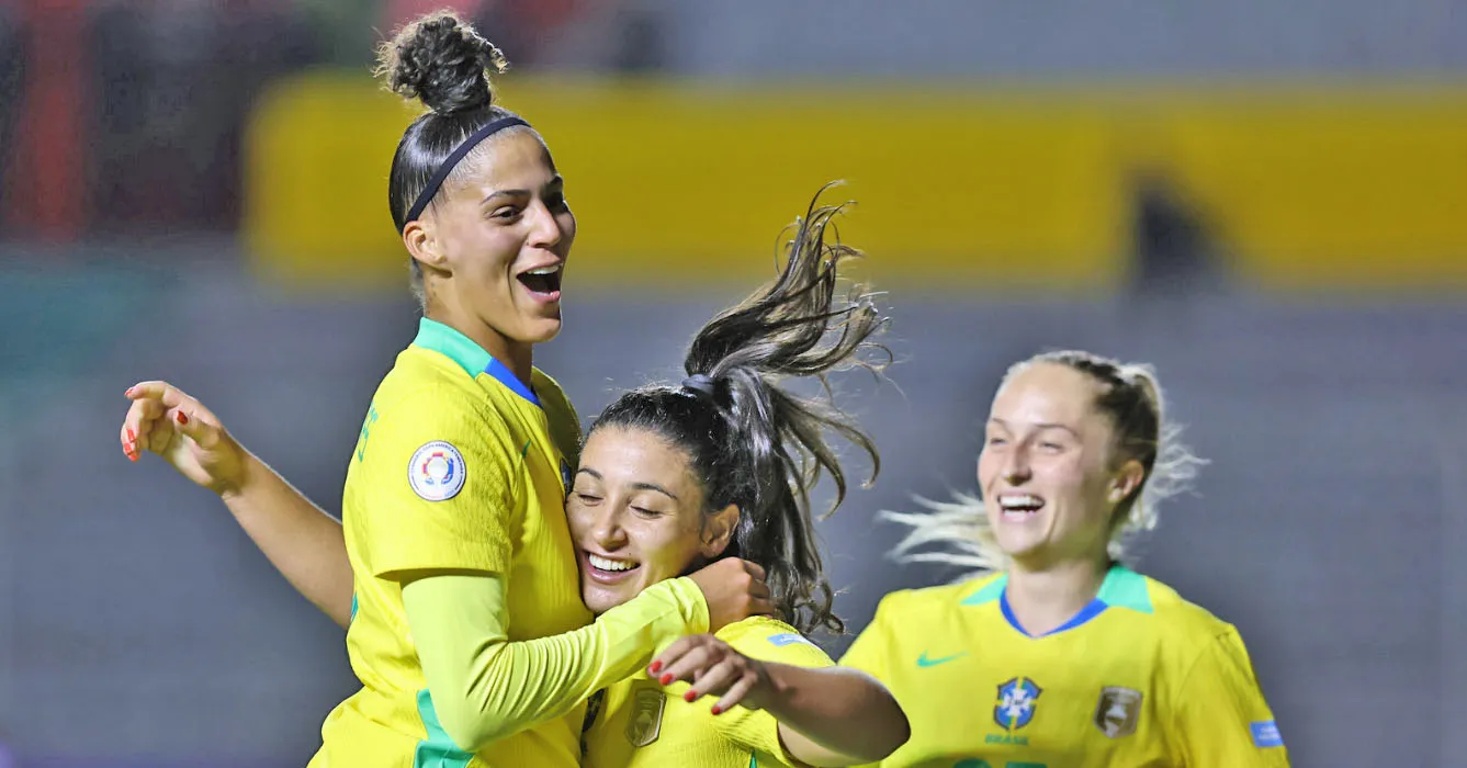 Brasil não deu chances para a Venezuela