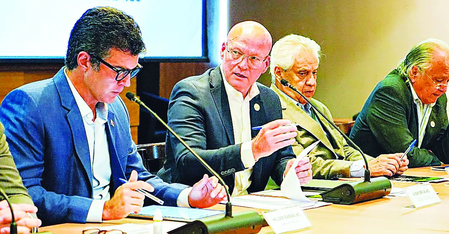 A reunião presidida pela Fiepa teve a participação do governador Helder Barbalho