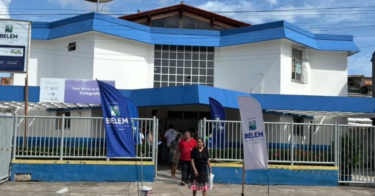 A iniciativa faz parte do programa Requalifica UBS, promovido pelo governo federal em cooperação com a Prefeitura de Belém.
