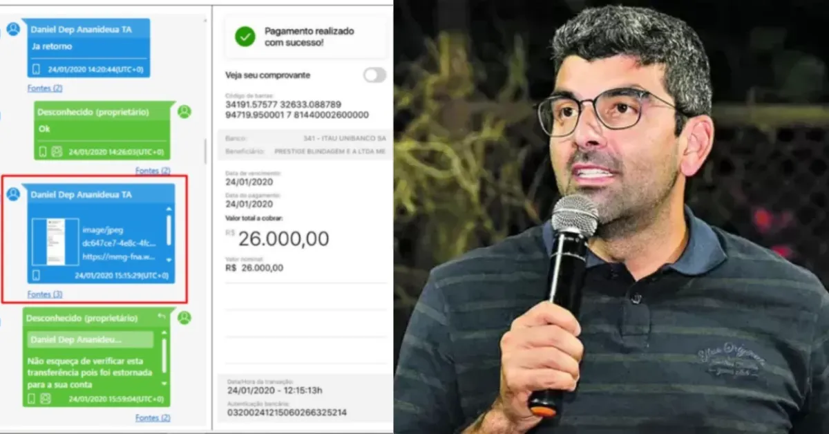 Empresas contratadas pela prefeitura teriam efetuado pagamentos indiretos de bens em nome do prefeito