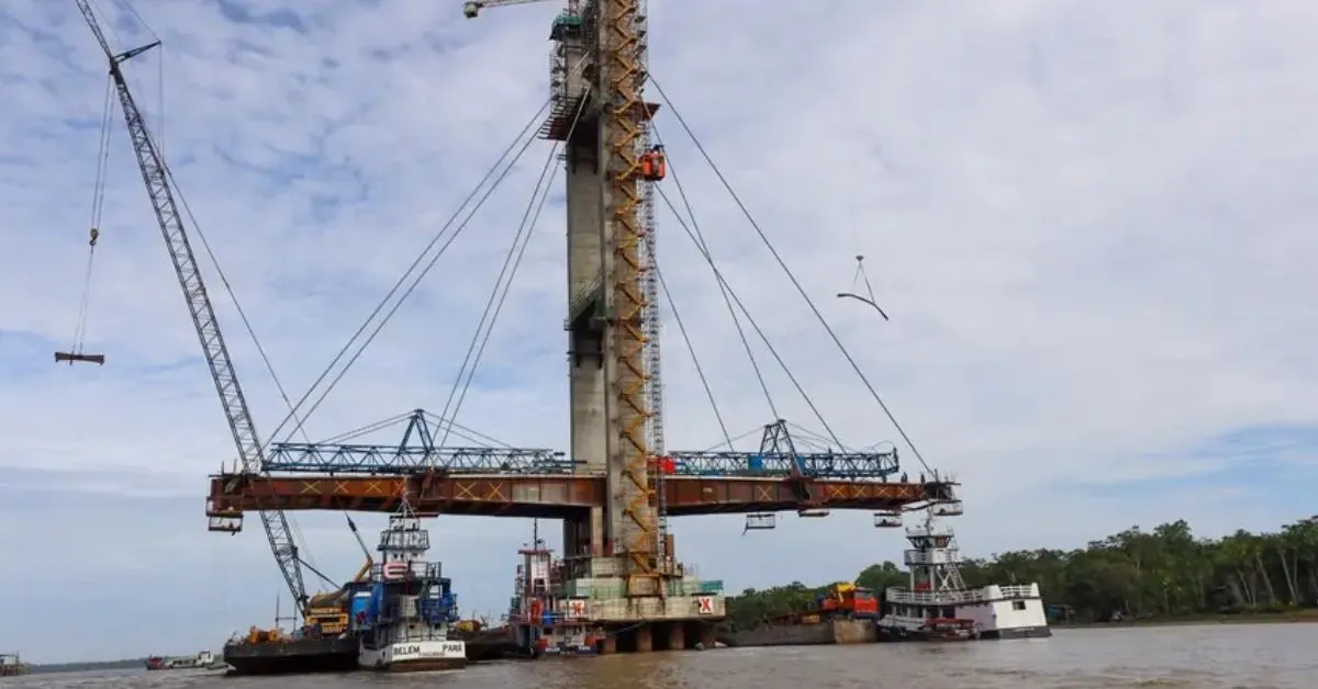 A ponte terá impacto direto na circulação de mais de 100 mil pessoas