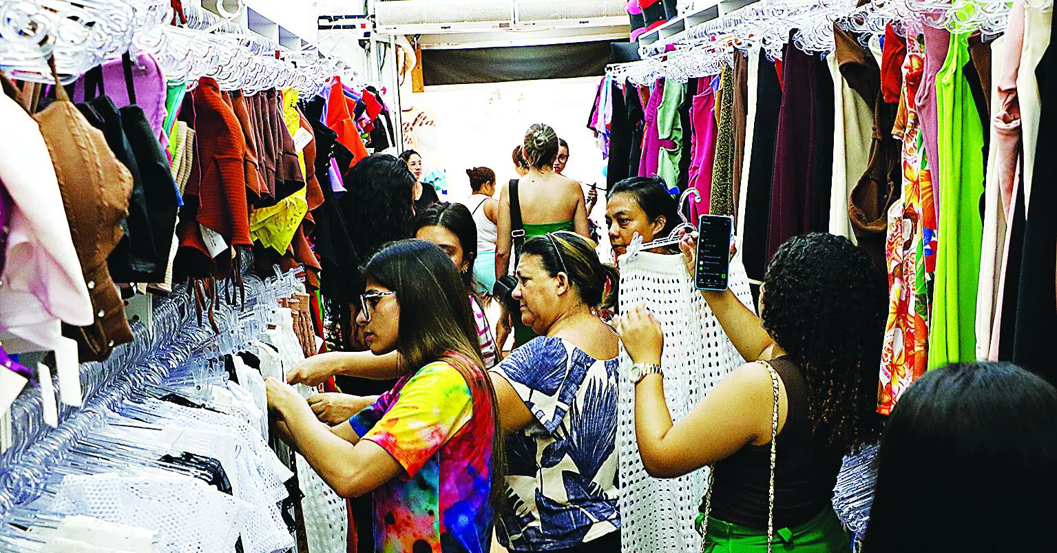 Expectativa dos lojistas é que as vendas aumentem com o fracionamento das férias escolares.