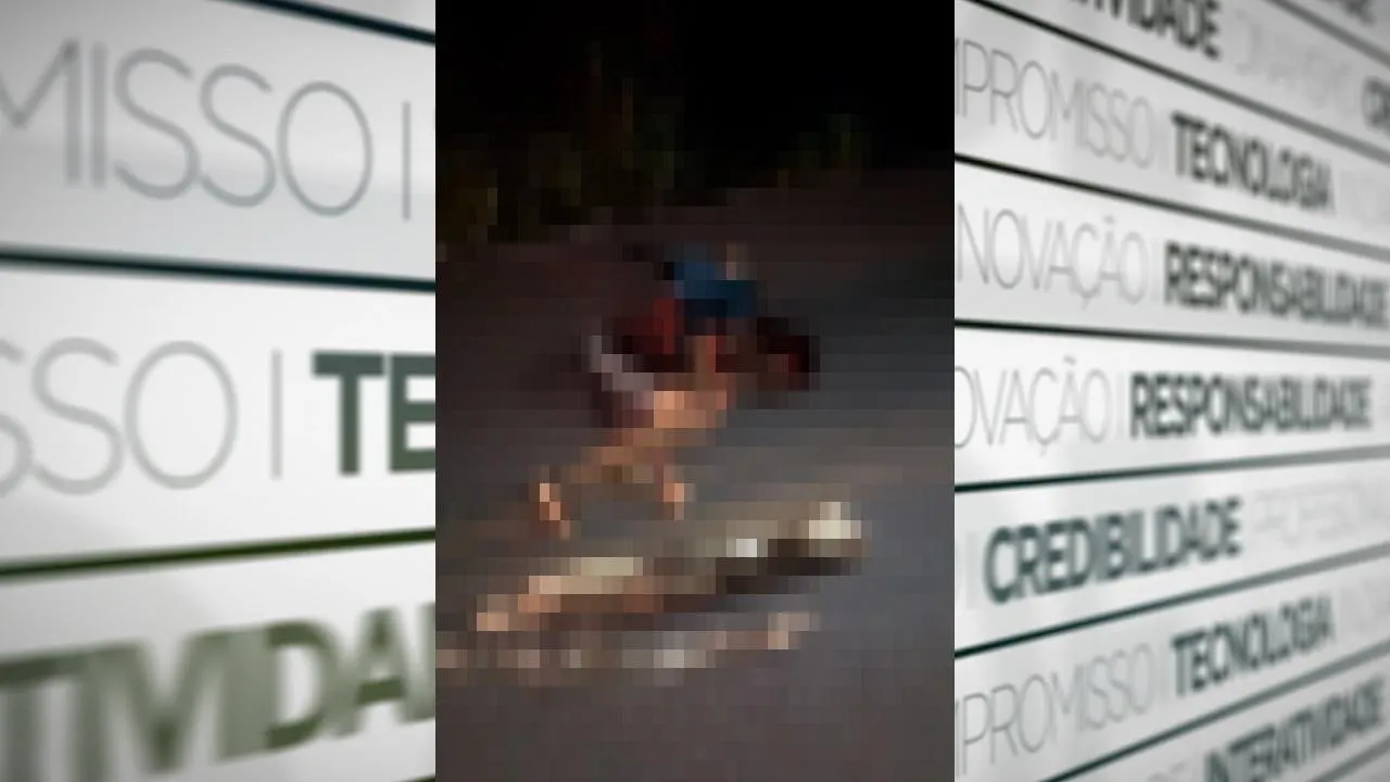 Homem que estava no carona foi atingido fatalmente