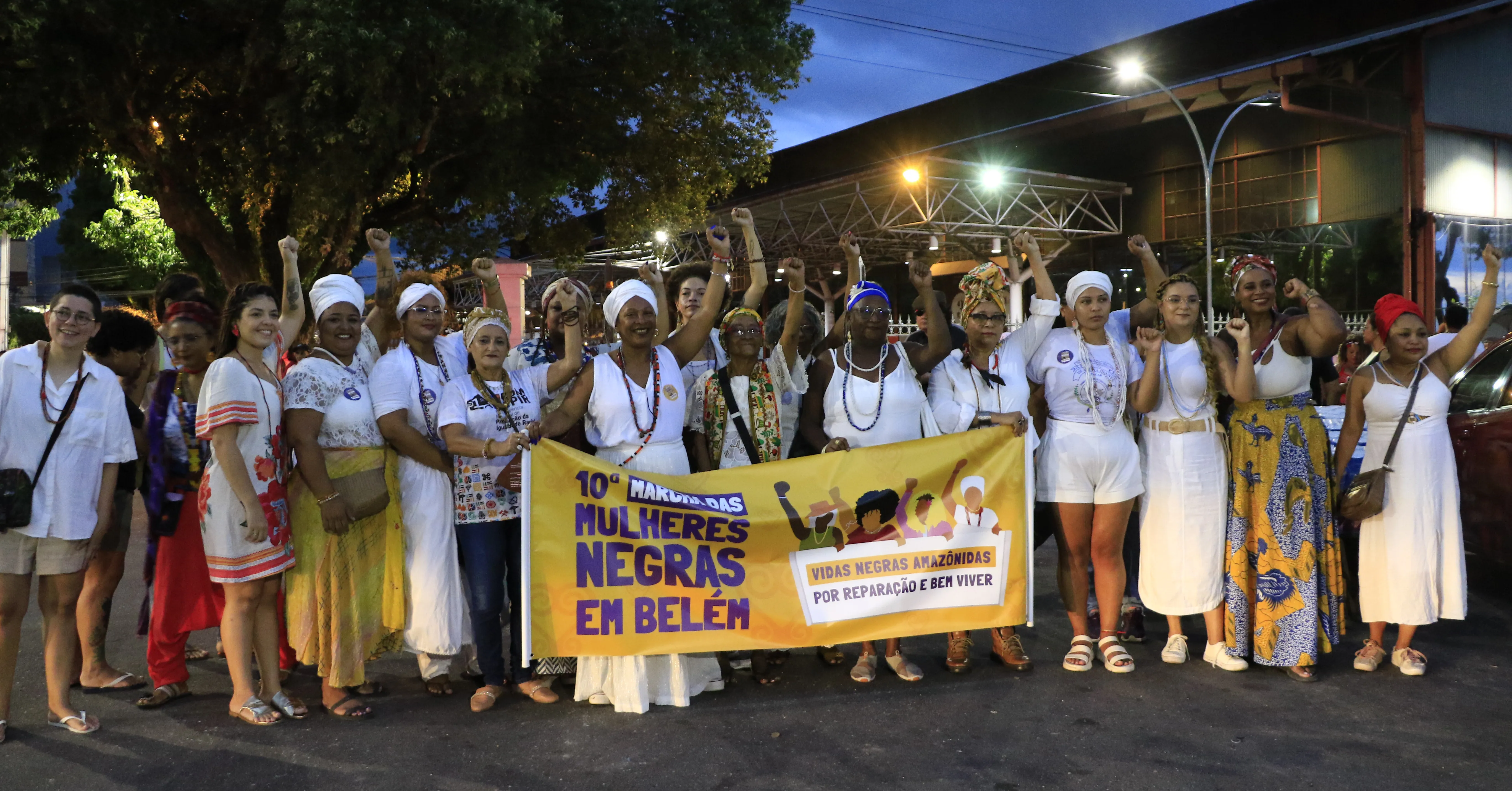 Esta é a décima edição da Marcha das Mulheres Negras em Belém