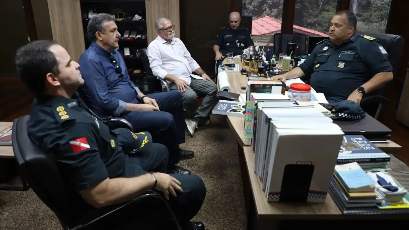 Encontro da PM com organizadores do Círio