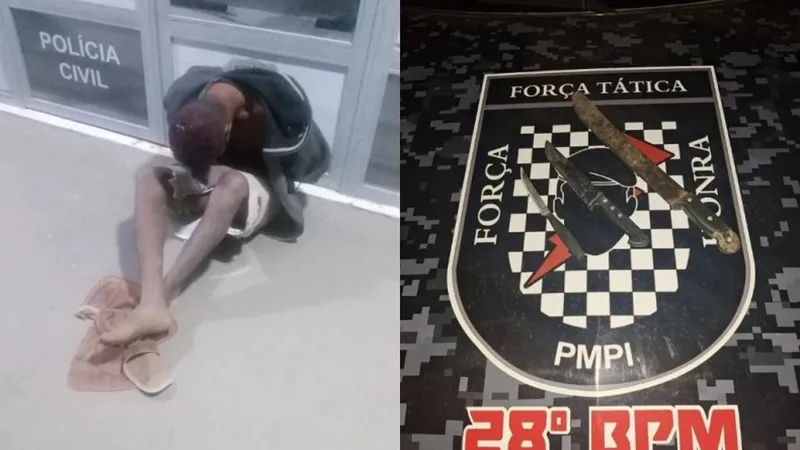 Suspeito de ter matado criança apresentado pela polícia