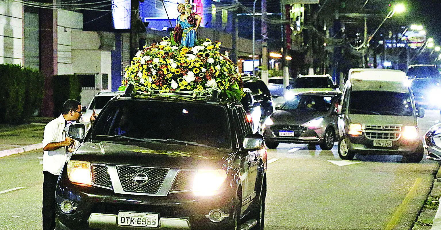 A carreata tradicional ocorrerá nesta quinta-feira (24) com saída do Santuário de Fátima.