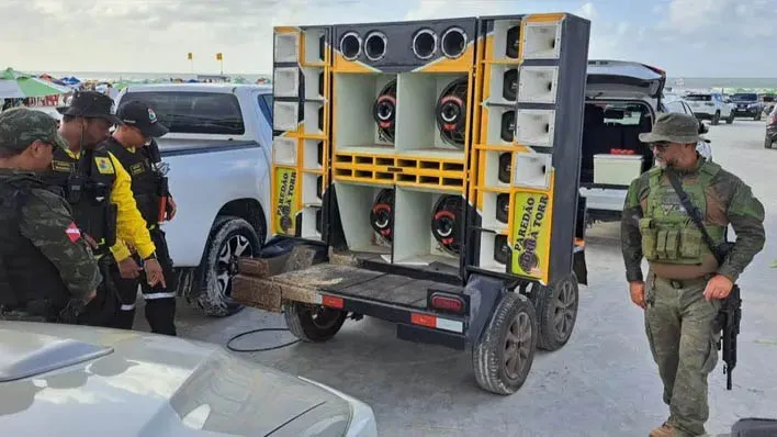 Nada de som alto em Salinas