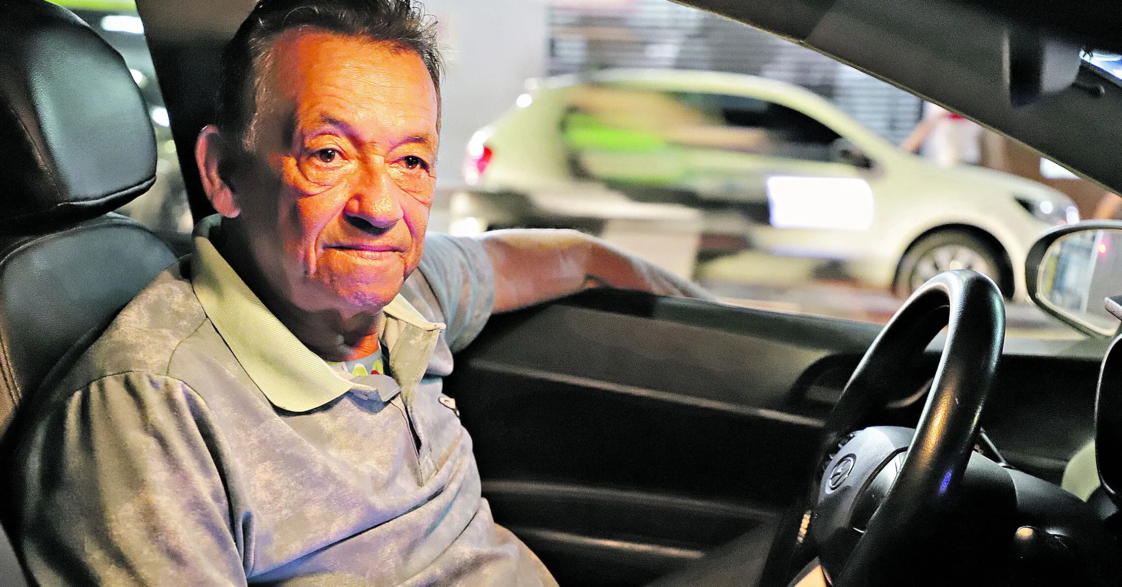 Alípio Barbosa diz que movimento já reduziu mais de 30% e trabalho com aplicativo tem compensado.
