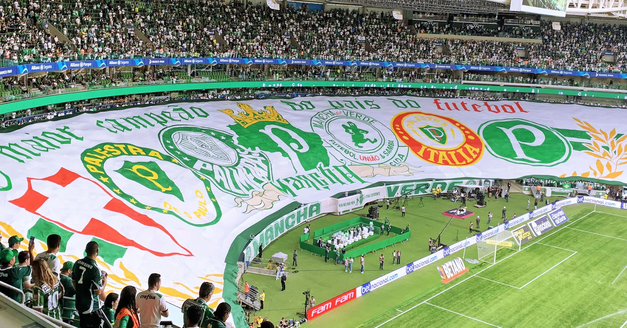 Torcida do Palmeiras está na bronca